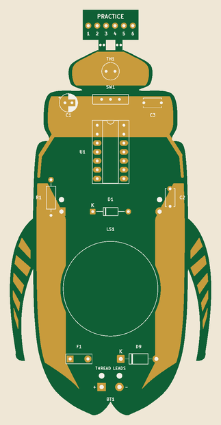 Cricket prototype board artwork